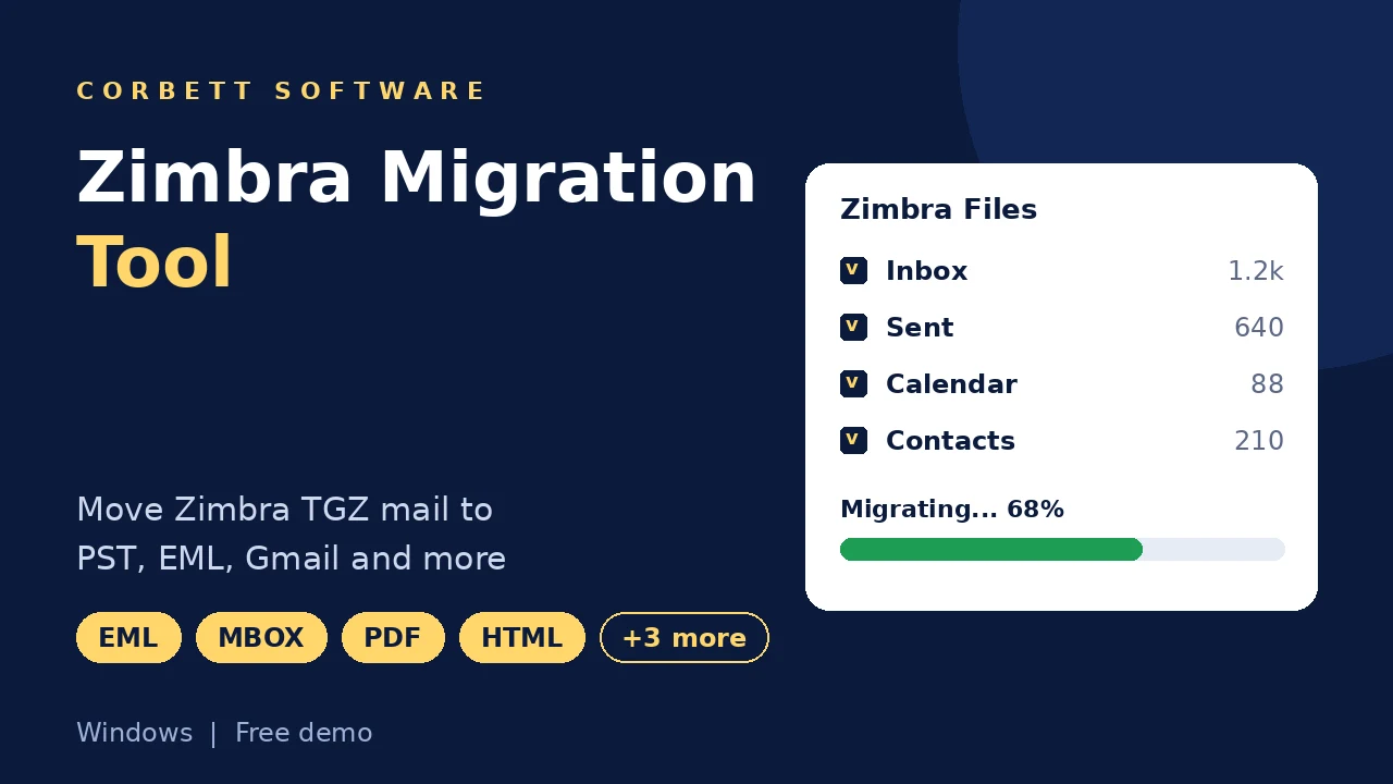Zimbra Migration Tool video walkthrough